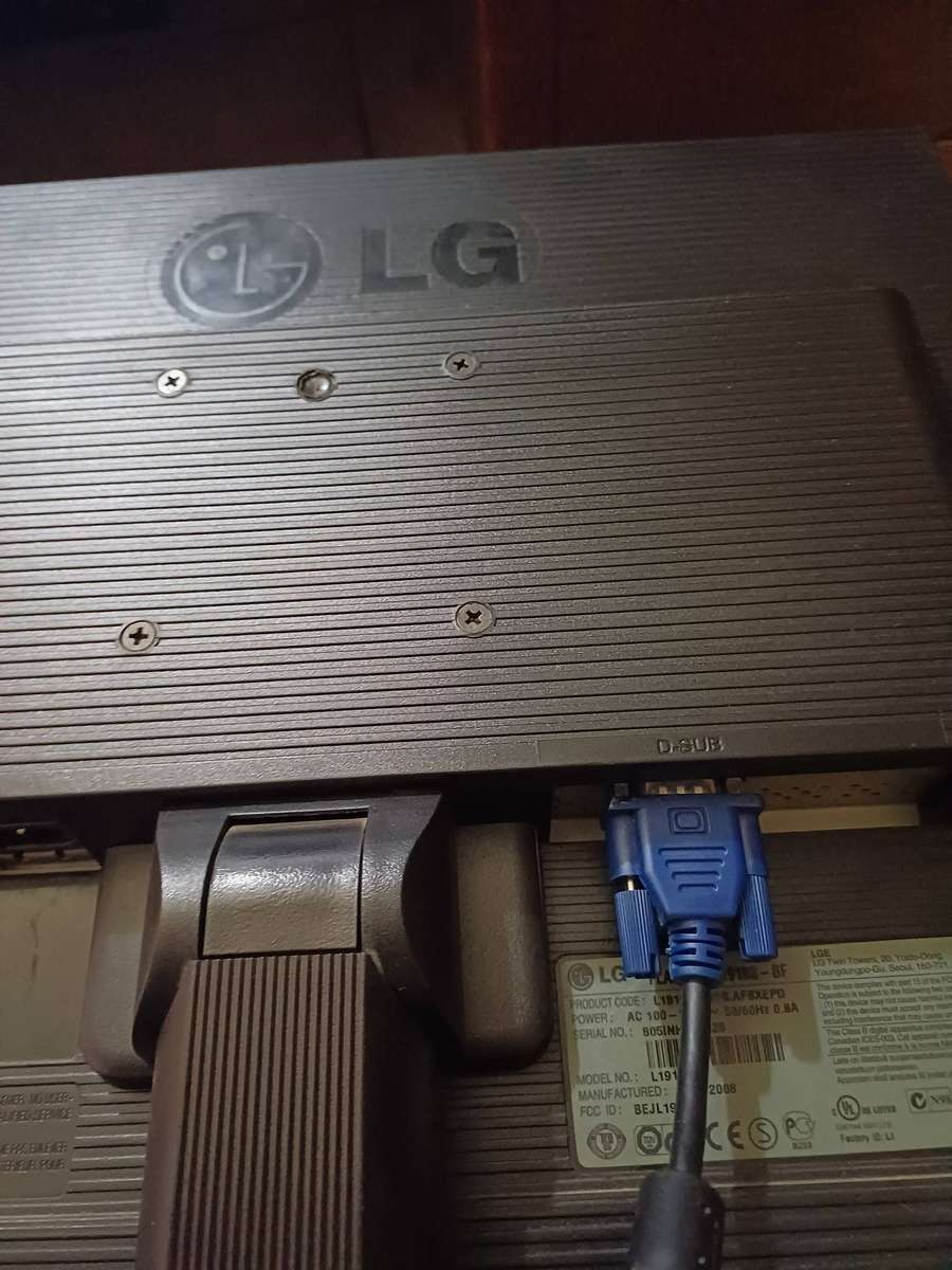 VGA monitor