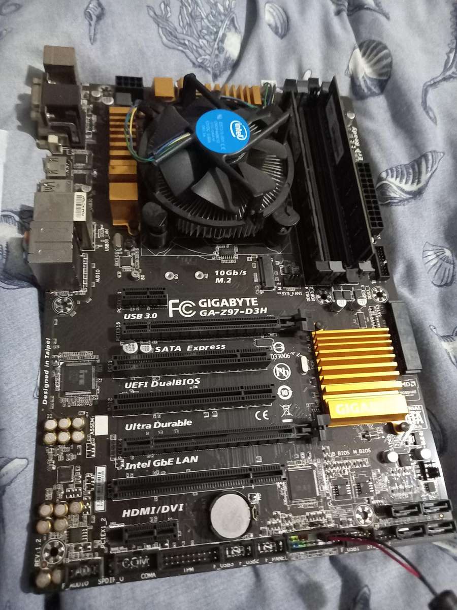 Core i5 4600 cpu and motherboard