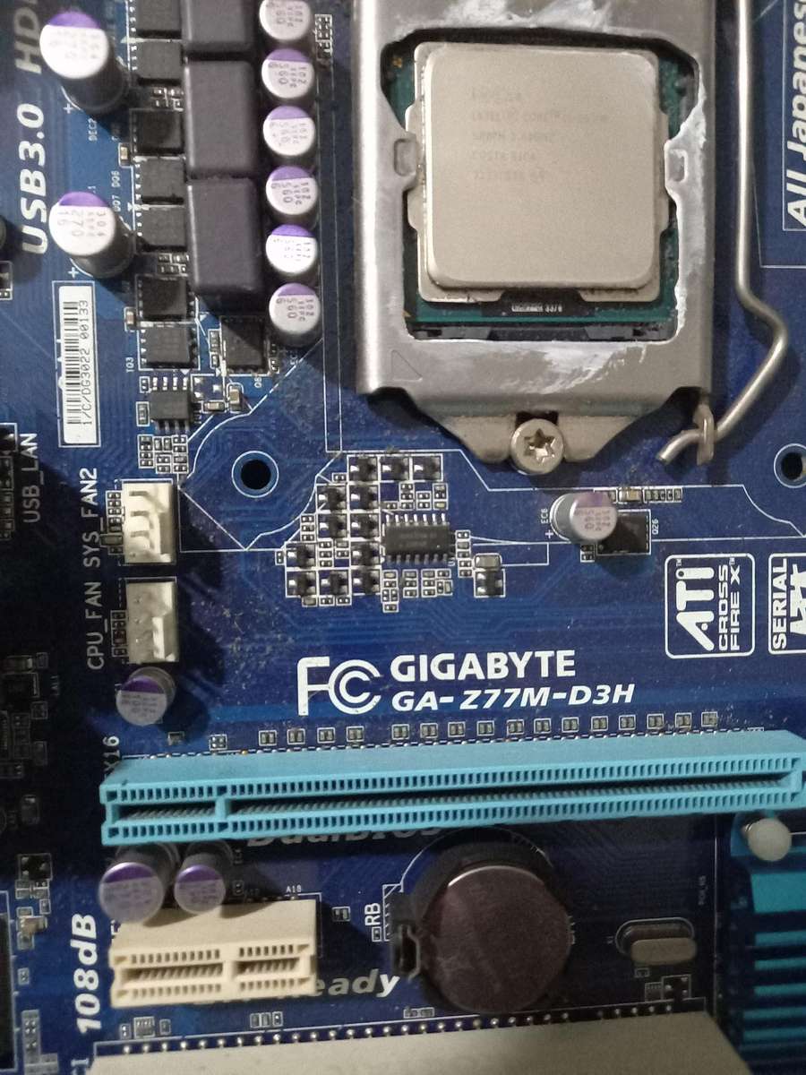 Core i5 3570k cpu and motherboard combo
