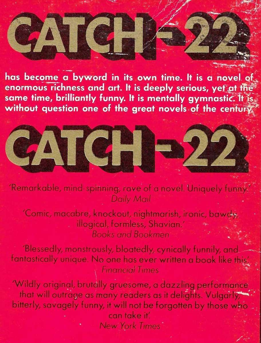 CATCH-22 Joseph Heller