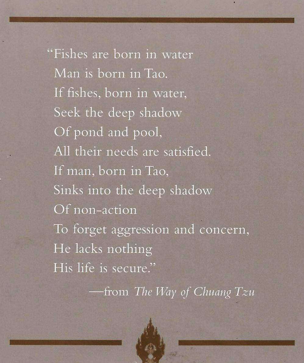THE WAY OF CHUANG TZU by Thomas Merton