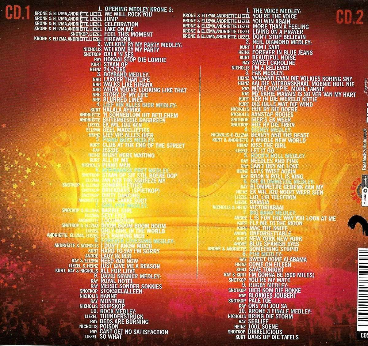 KRONE 3  BEKROON DIE TREFFERS (2CD)