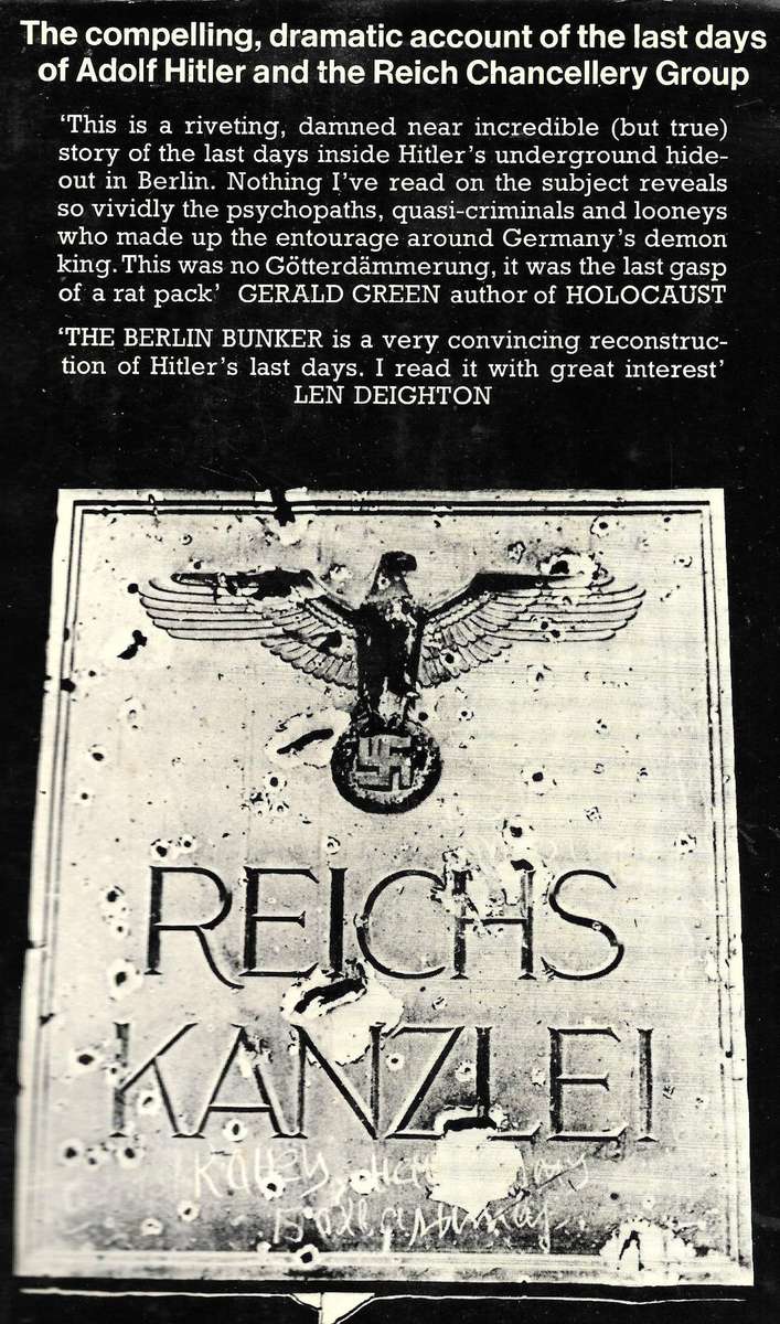 THE BERLIN BUNKER by James P. ODonnell