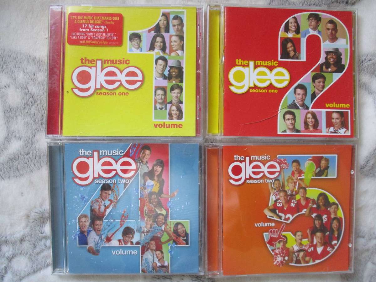 music of glee season one  volume one/two/four and five