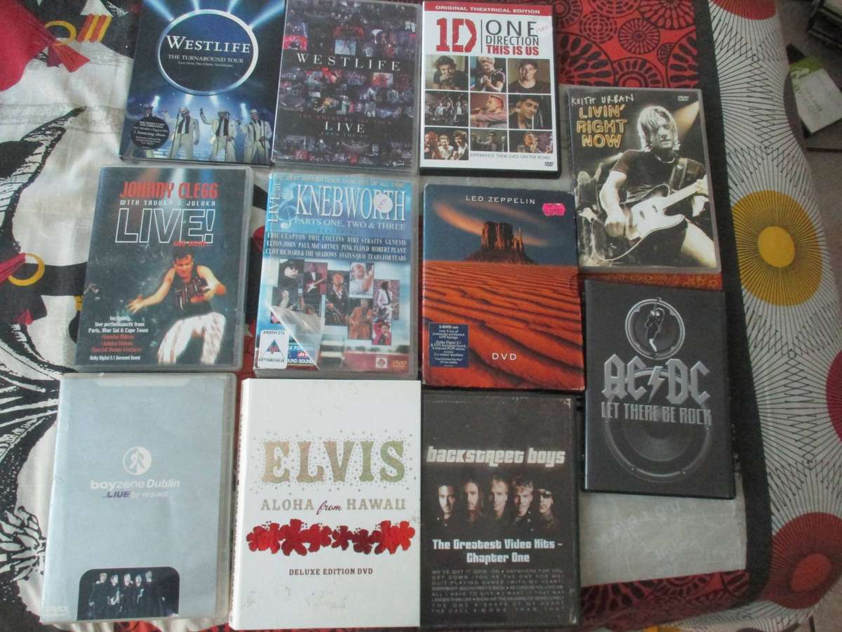 dvds music selection