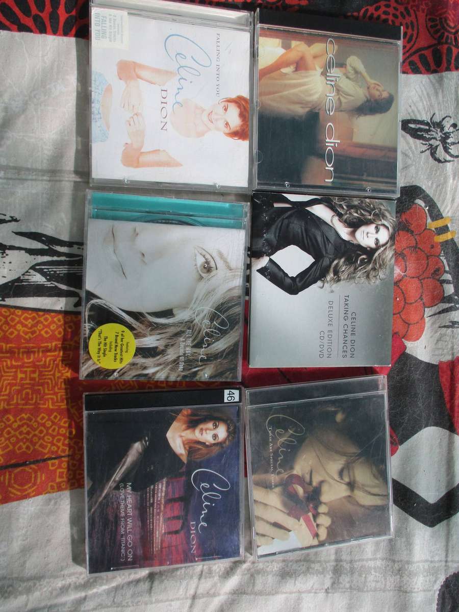 celine dion cd collection nice collectors items
