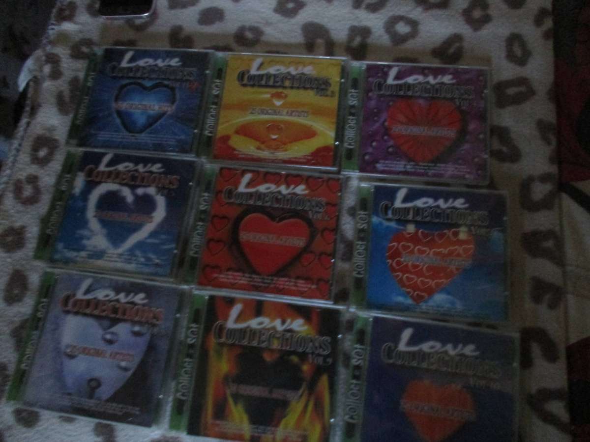 LOVE COLLECTIONS VOLUME ONE TO TEN COMPLETE COLLECTION CDS