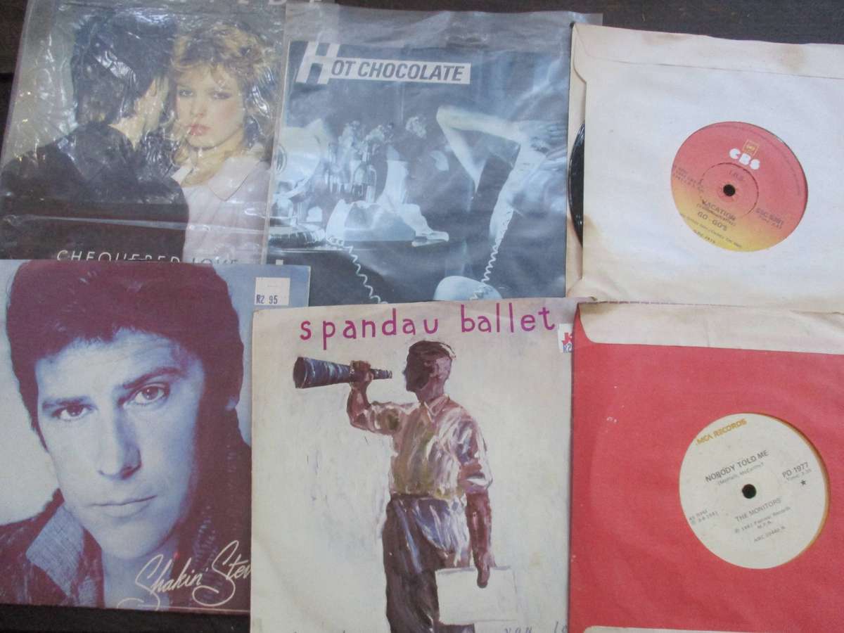 selection of seven singles all as one lot