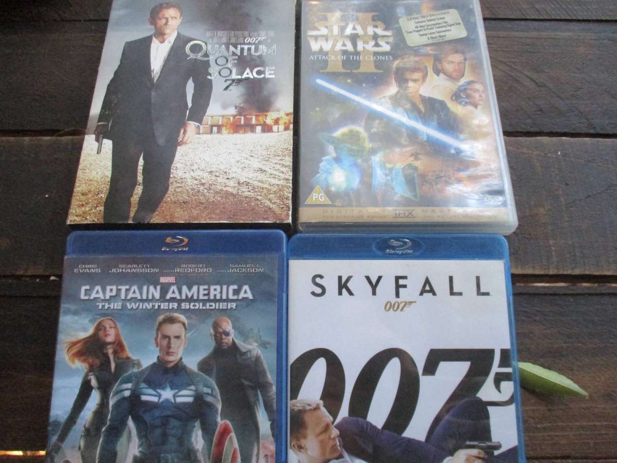 dvds music and movies plus two blueray dvds