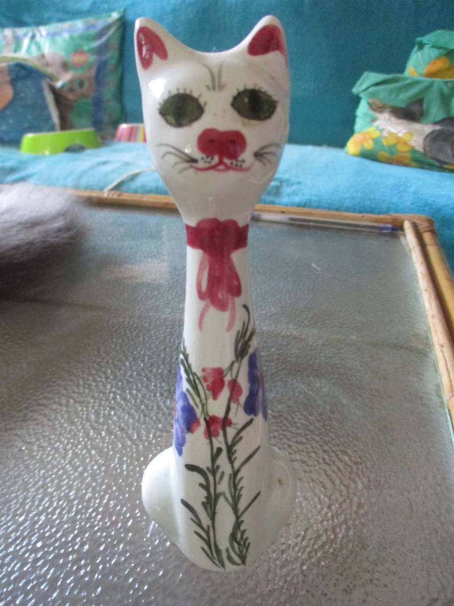 cat ornament hand made in Cyprus