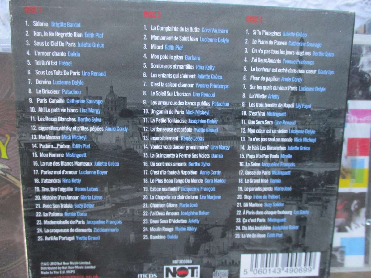 parisienne affair les femmes chantent  triple cd