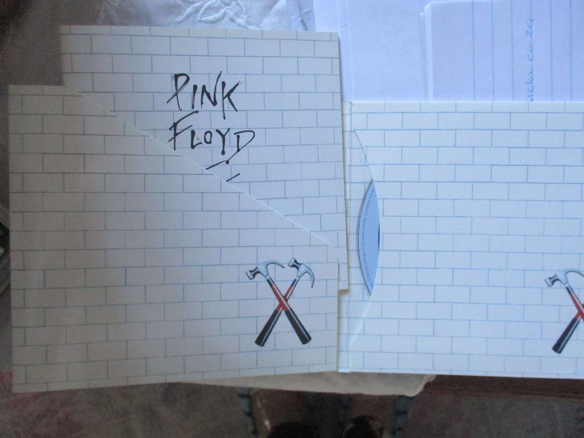 pink floyd rarity triple cd flip back pack