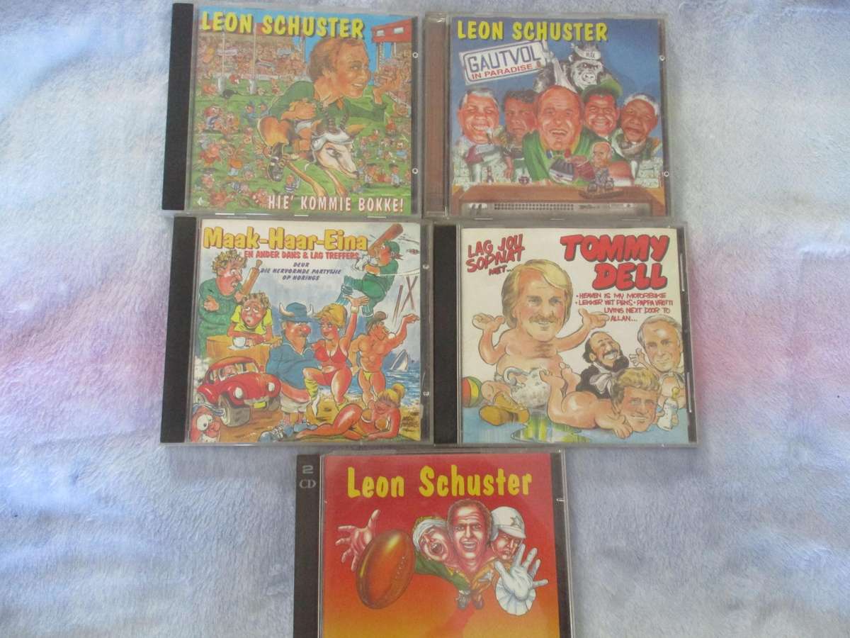 leon schuster, tommy dell cds all five one price