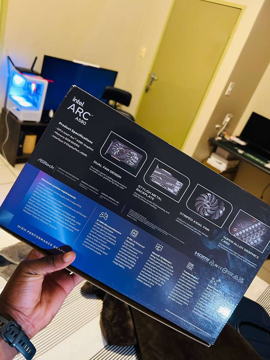 Intel Arc A580 8gb Graphics card