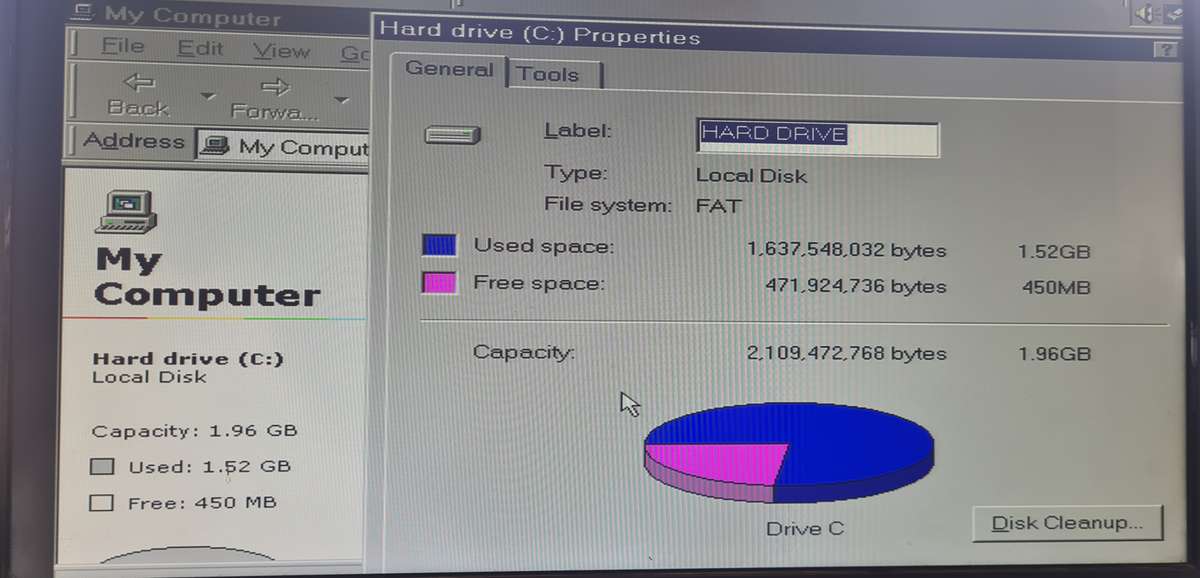 Vintage PC Pentium MMX 200 Mhz