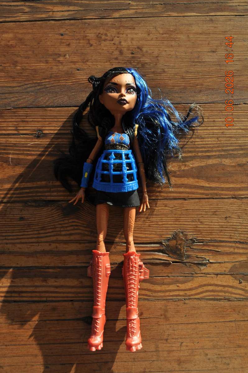 Monster High Robecca Steam Doll (as is)