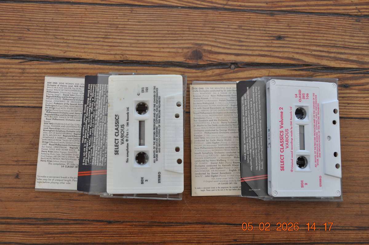 Select Classics & Select Classics - Volume 2 (2 x Cassettes)