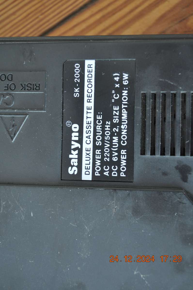 Vintage Sakyno Player Recorder (as is)