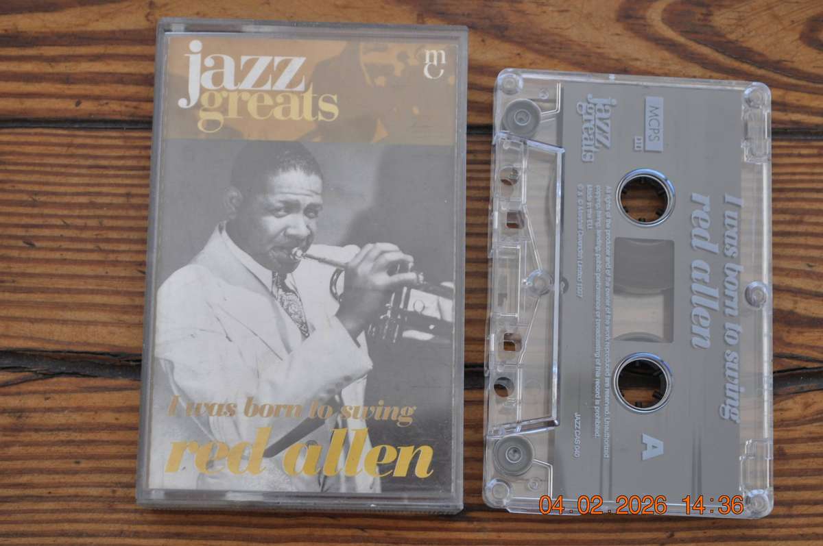 Jazz Greats - Red Allen : I Was Born To Swing (Cassette)