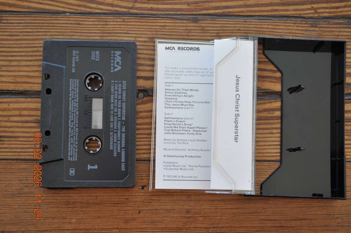Jesus Christ Superstar - The Original London Cast (Cassette)