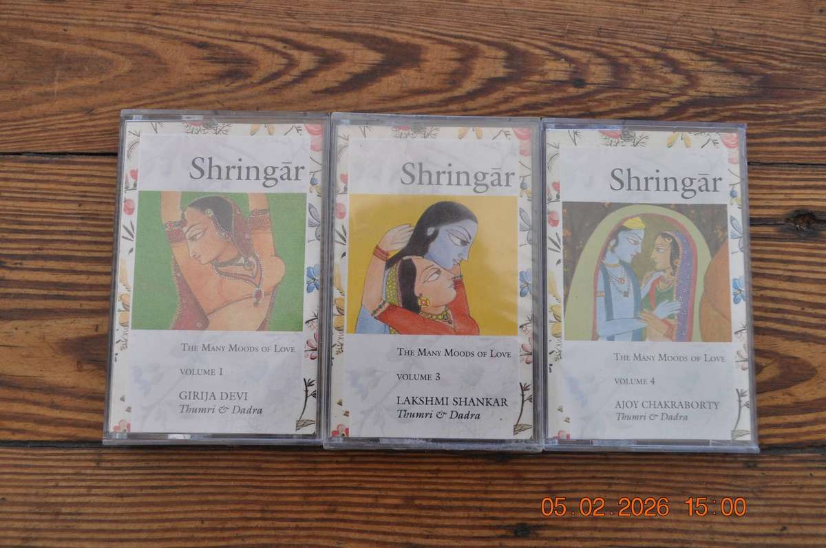 Shringar Vol 1 Vol 2 and Vol 4 (cassettes hindi music)