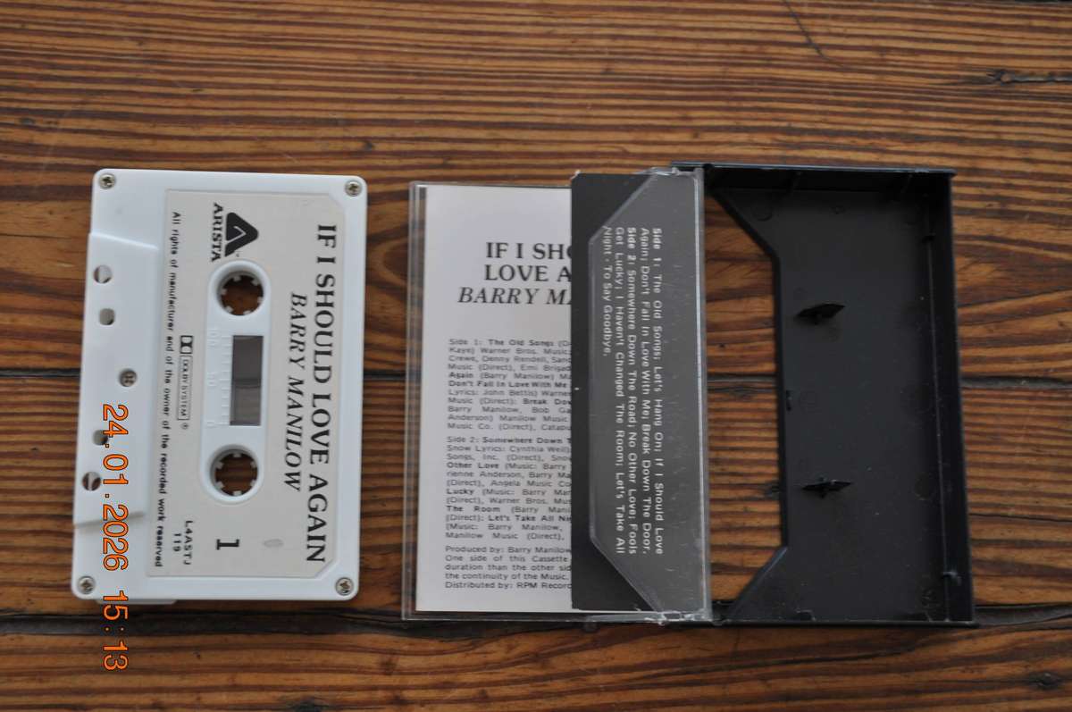 Barry Manilow - If I Should Love Again (Cassette)