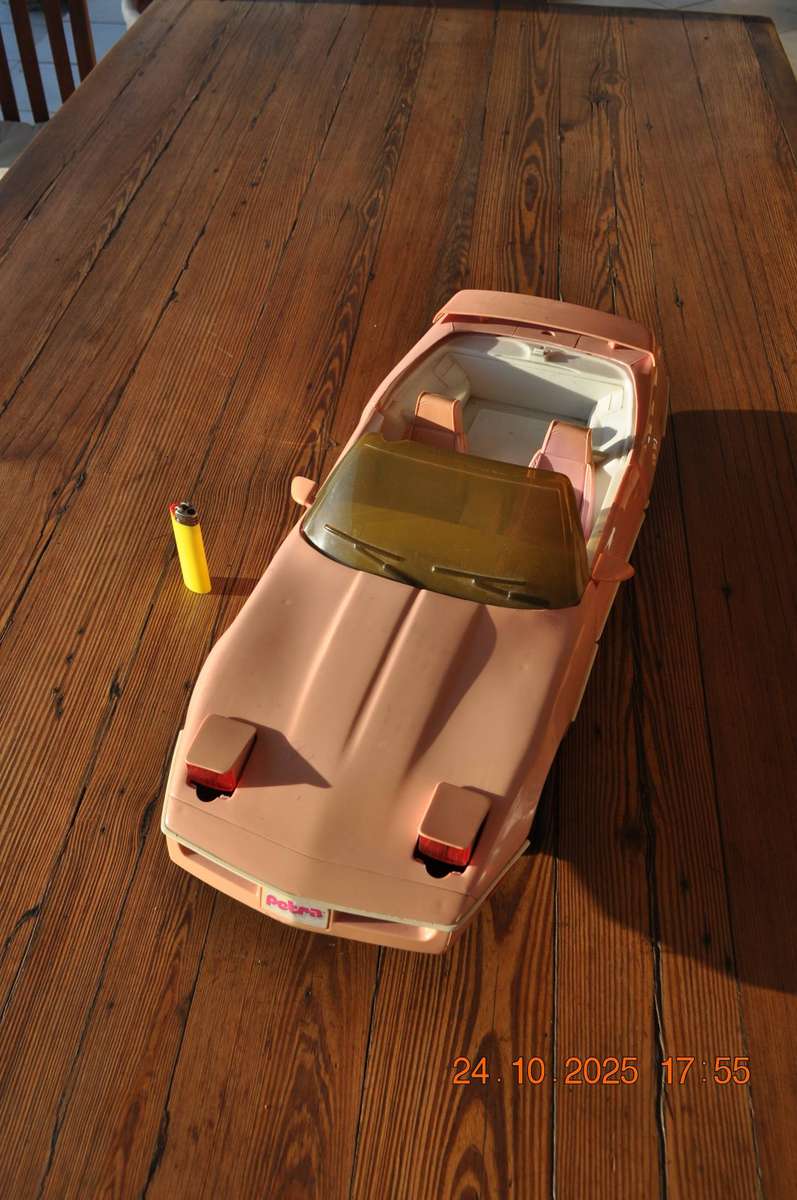 Vintage Petra Corvette Doll Toy Car