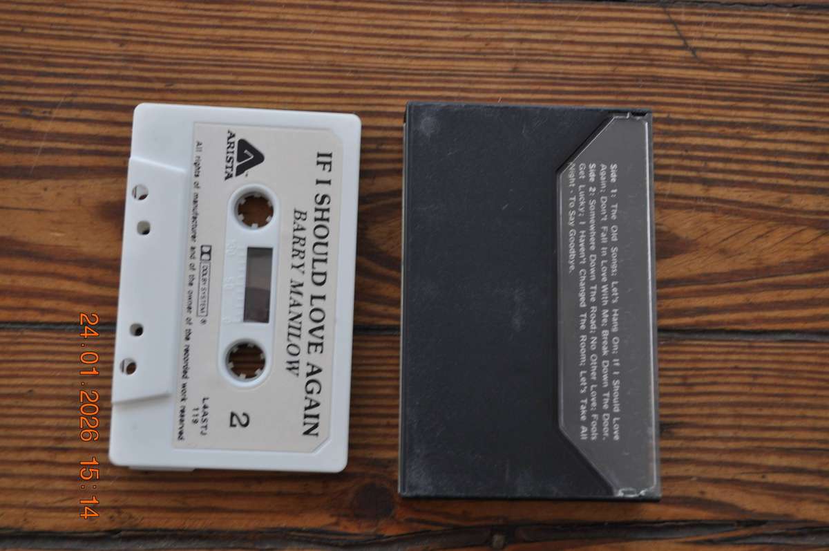 Barry Manilow - If I Should Love Again (Cassette)