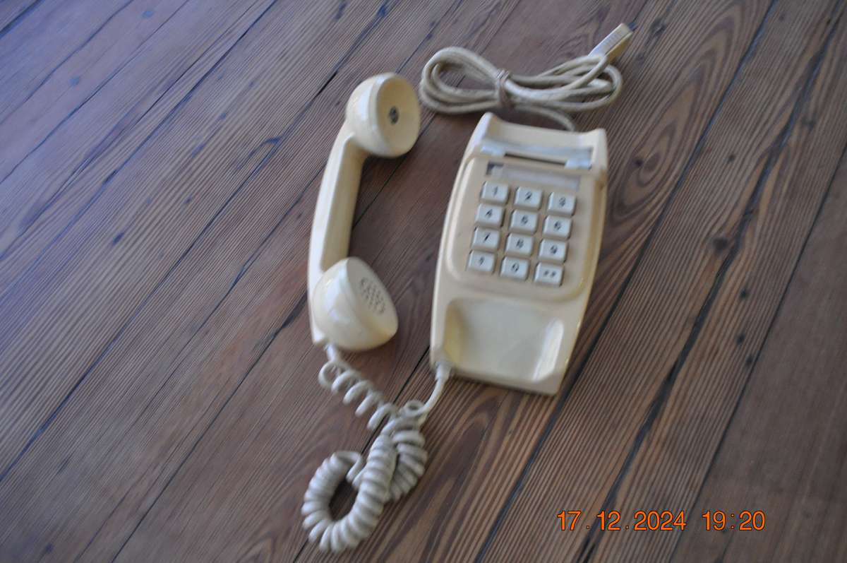 Vintage Push Button Phone