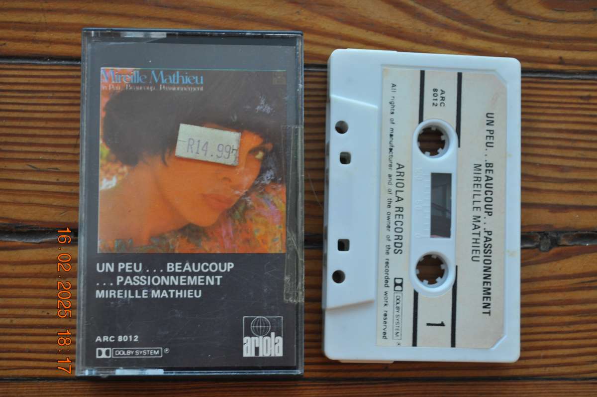 Mireille Mathieu - Un Peu...Beaucoup...Passionnement (Cassette)