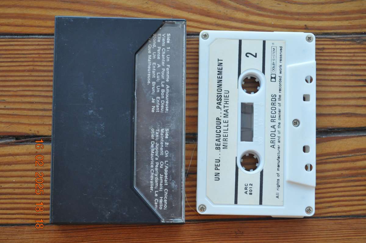 Mireille Mathieu - Un Peu...Beaucoup...Passionnement (Cassette)