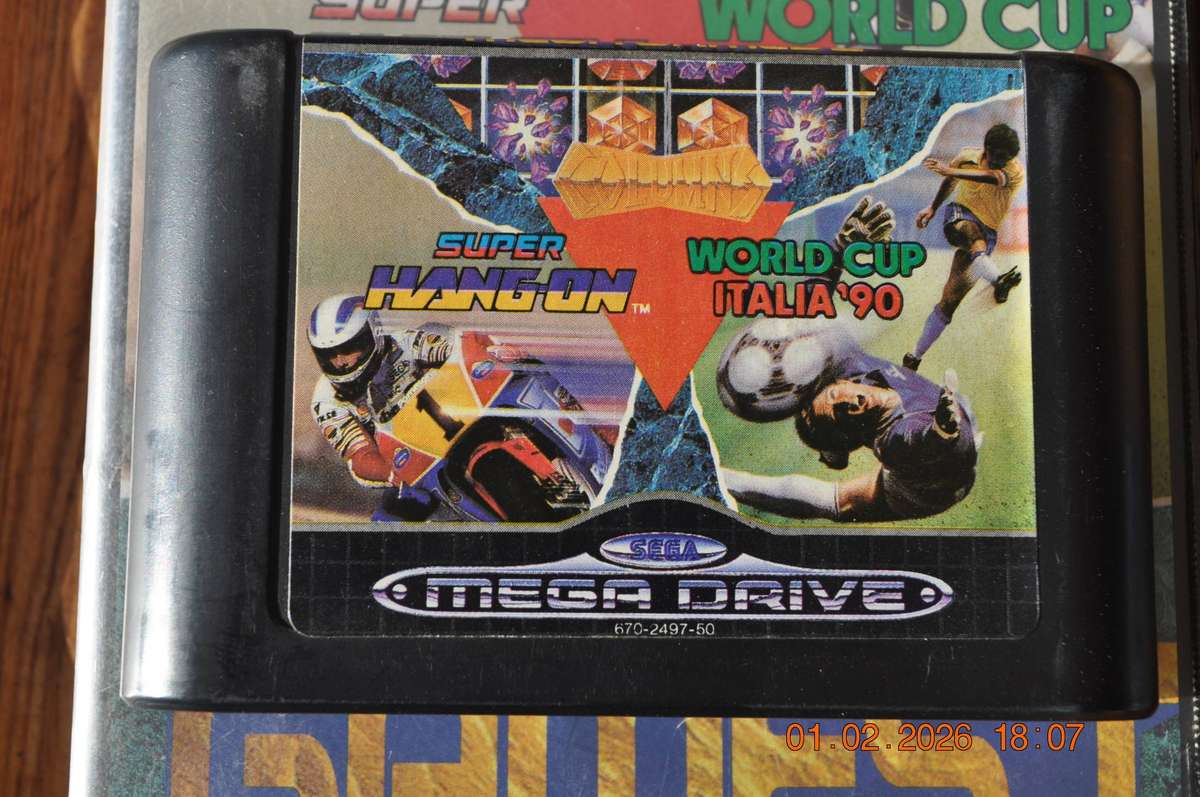 Mega Games I (3 in one) Sega Mega Drive Vintage Game