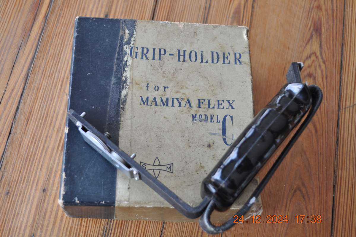 Vintage Mamiya Camera Grip Holder Left Hand