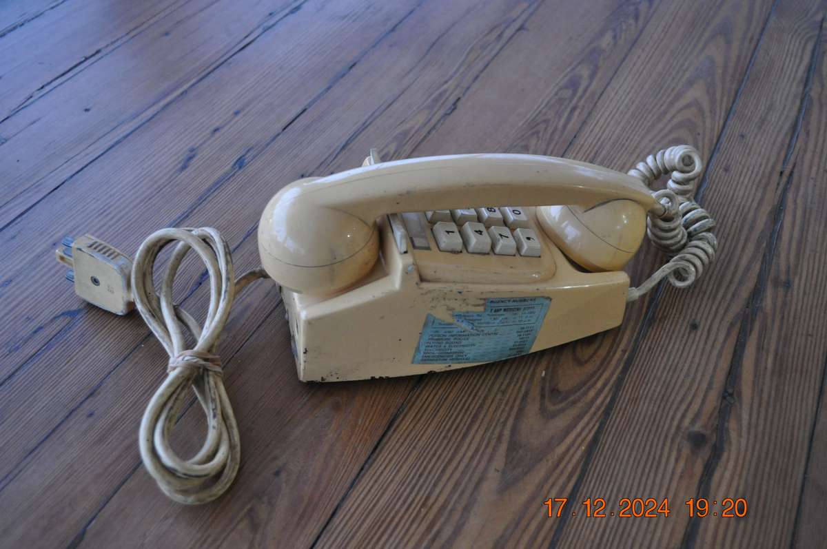 Vintage Push Button Phone