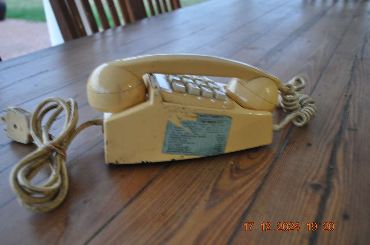 Vintage Push Button Phone