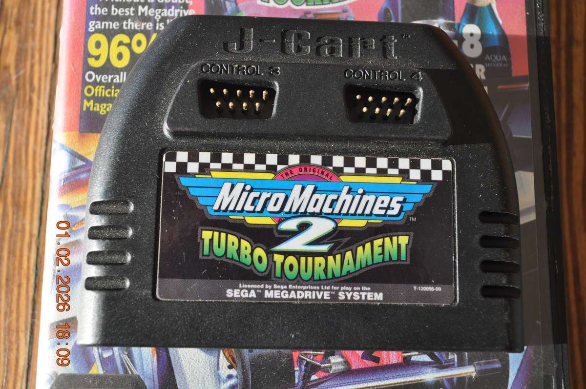 Micro Machines 2 Turbo Tournament Sega Mega Drive Vintage Game