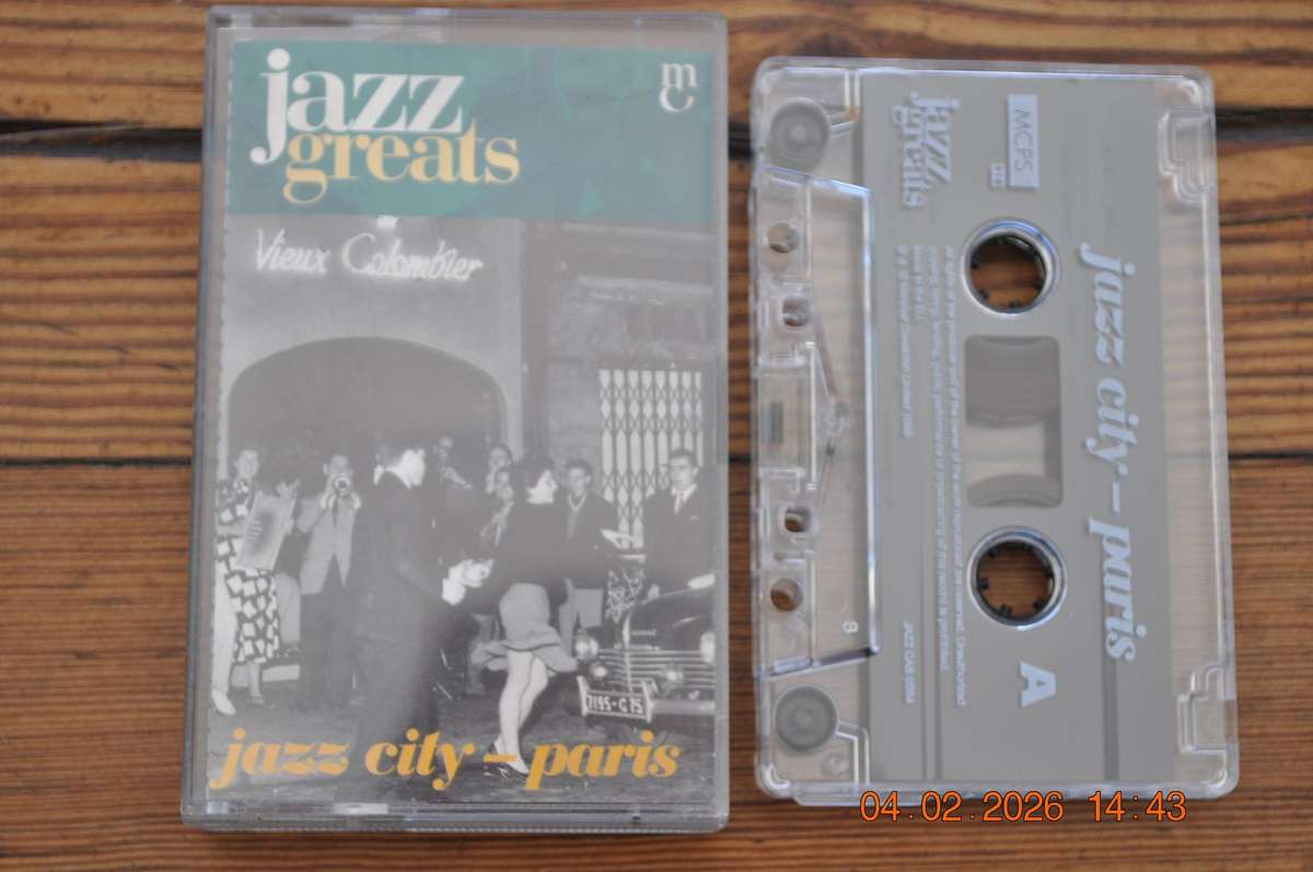 Jazz Greats - Jazz City : Paris (Cassette)
