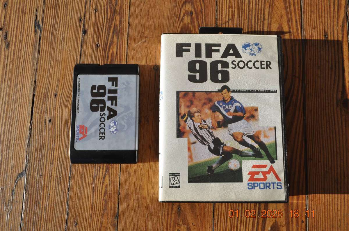 Fifa Soccer 96 Sega Vintage Game
