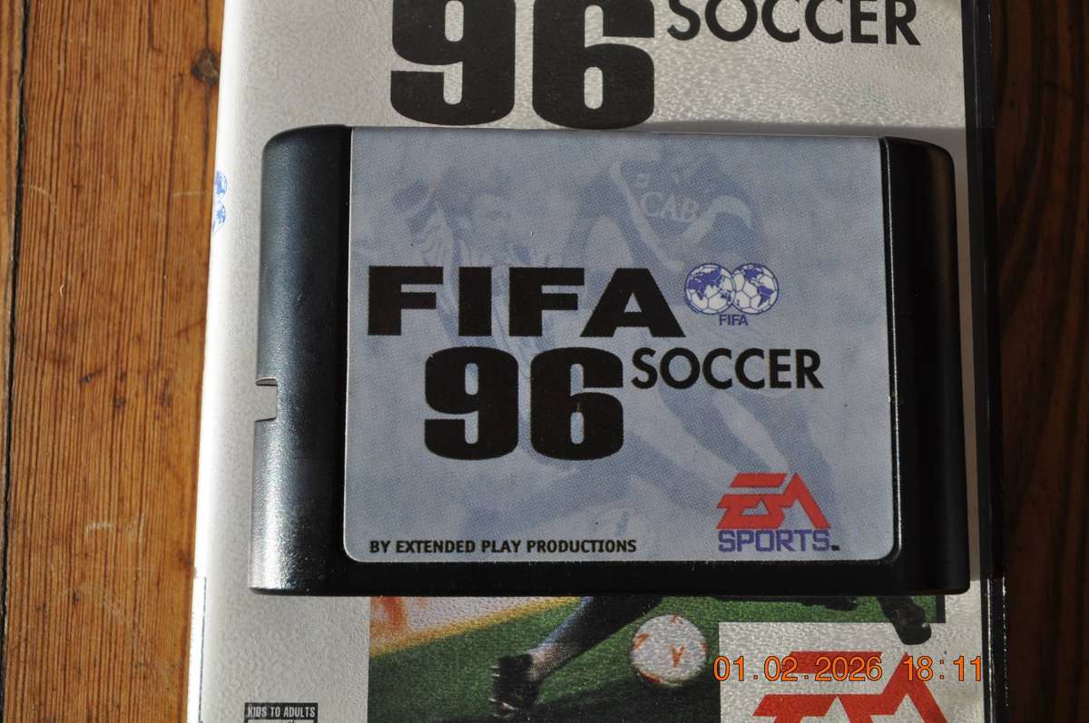 Fifa Soccer 96 Sega Vintage Game