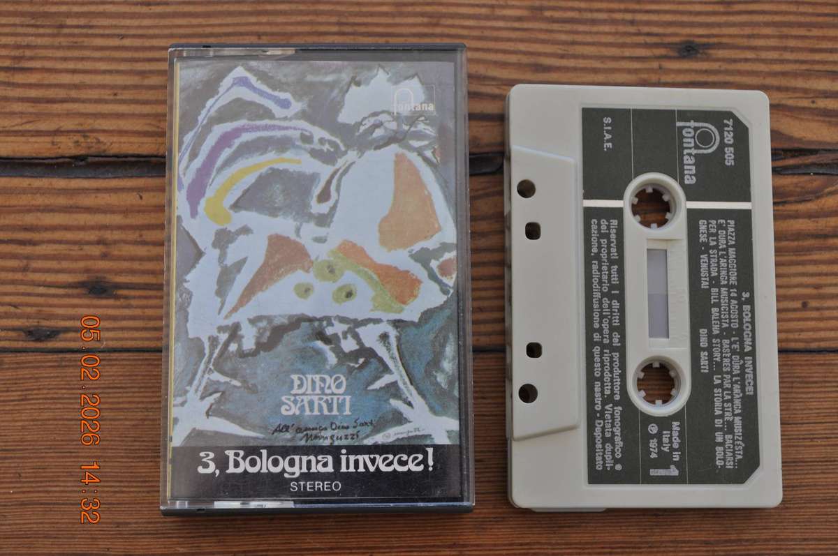 Dino Sarti - Bologna Invece! 3 (Cassette)