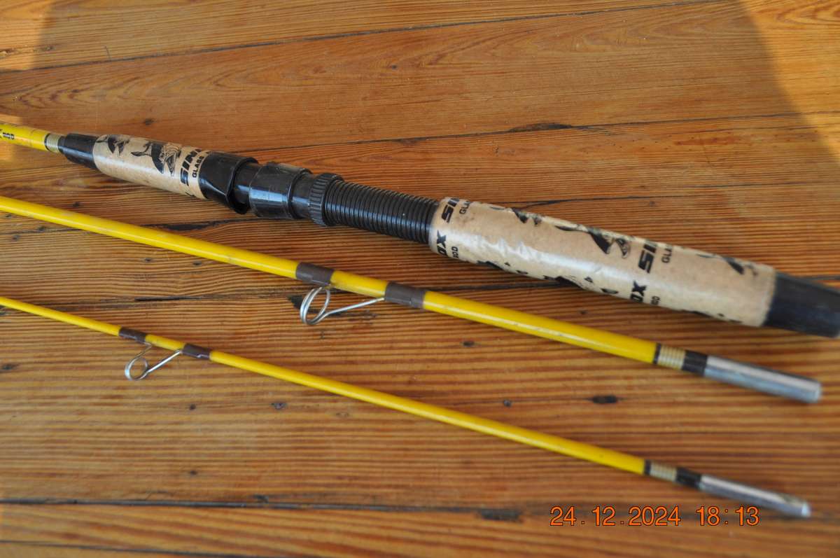 Vintage Sinox Glass Fishing Rod