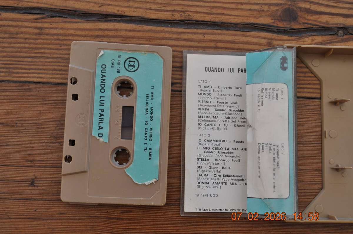 Quando Lui Parla D'Amore (Cassette)