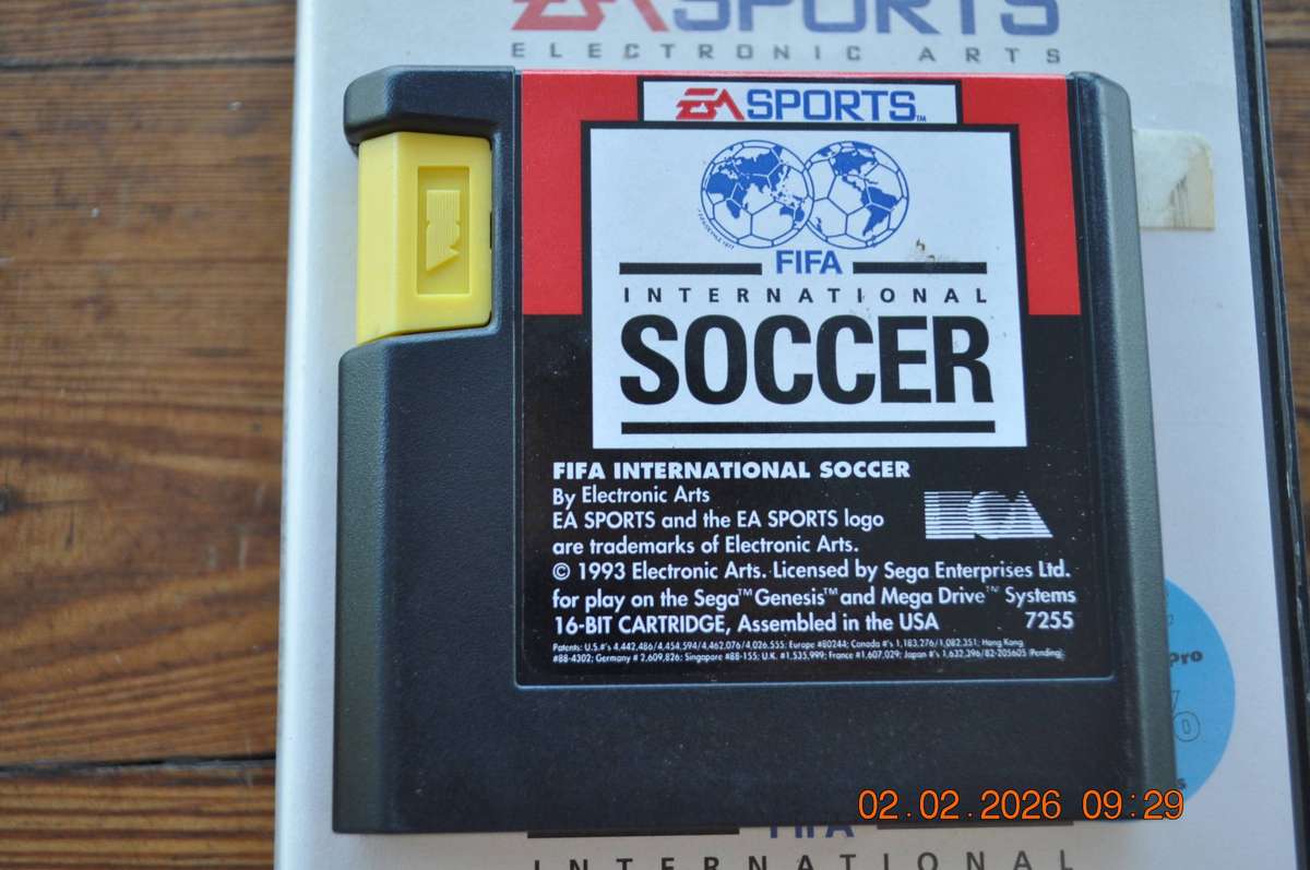 Fifa International Soccer Sega Mega Drive Vintage Game