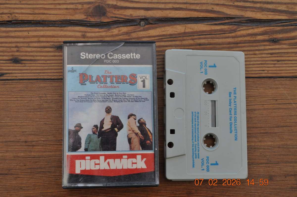 The Platters - The Platters Collection : Vol 1 (Cassette)