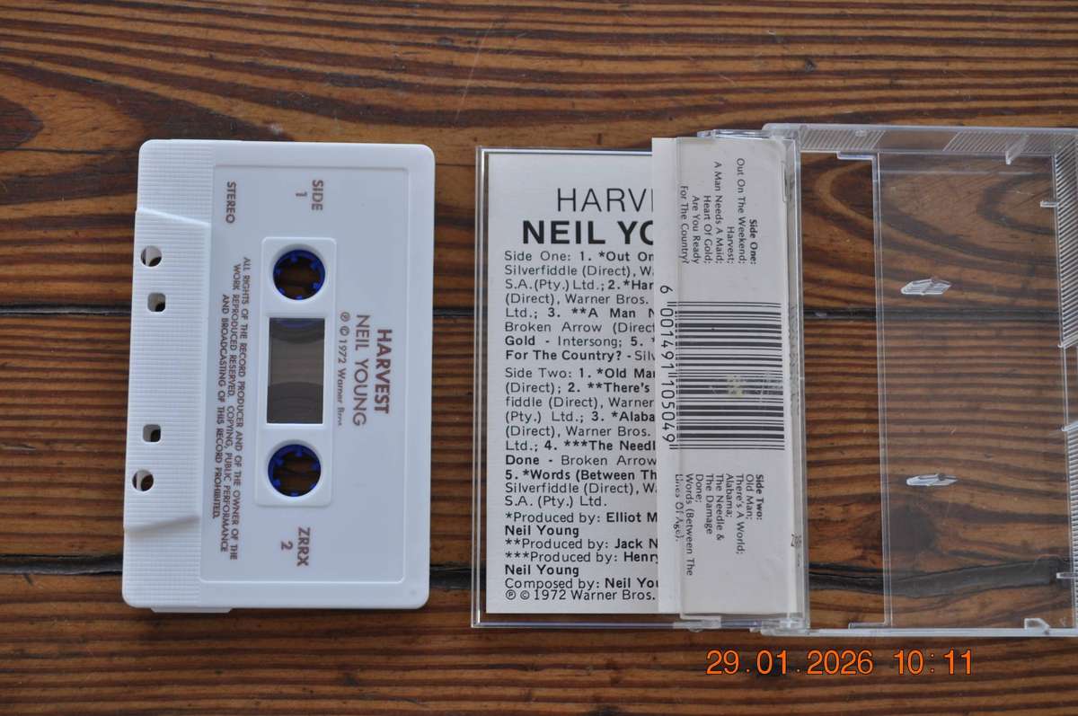 Neil Young - Harvest (Cassette)