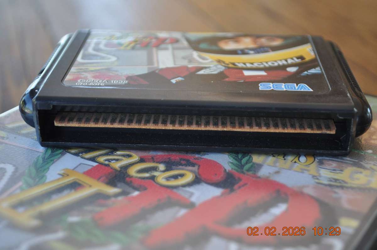 Ayrton Sennas Super Monaco GP II (japanese) Sega Mega Drive Vintage Game