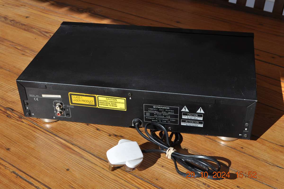 Pioneer PD-204 CD Player