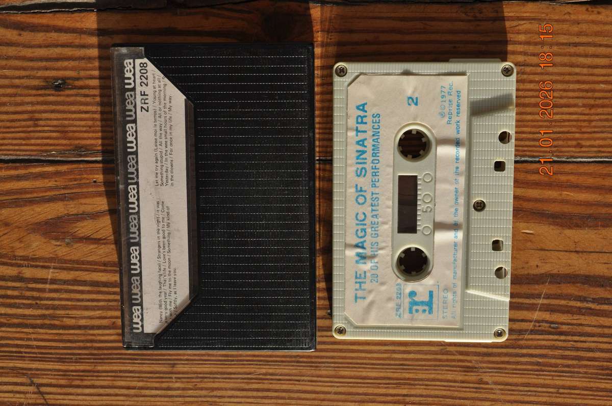 Frank Sinatra - The Magic Of Sinatra : 20 Of His Great Performances (Cassette)