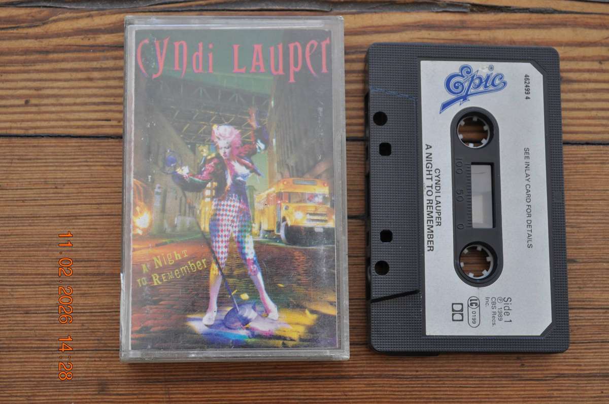 Cyndi Lauper - A Night To Remember (Cassette)