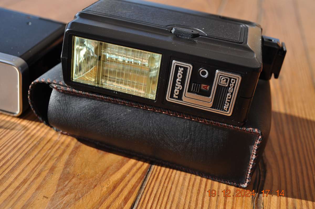 Vintage Camera Flashes and Light Meter